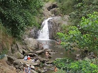 Cyclades waterfall