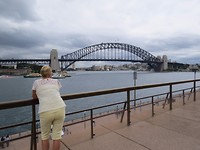 De beroemde Sydney Harbour brug