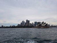 Sydney vanuit de boot