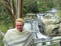 Agnes waterval en Mar.