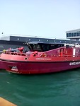 In de sluis van Chicago.