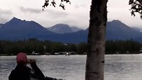Watervliegtuig buiten Anchorage