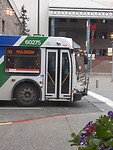 Bus met fietsenrek