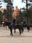 Horseback riding in Bryce canyon Utah