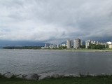 Uitzicht op Vancouver vanuit de seaboot