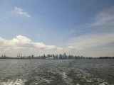Uitzicht op Vancouver vanuit de seaboot