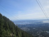 Uitzicht vanuit North Vancouver op Vancouver