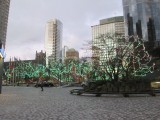 Gewoon een foto met mooie lichtjes in bomen