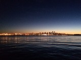 De Skyline van Vancouver vanuit North Vancouver