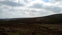 De uitgestrekte natuur van de peak district