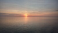 Zonsopkomst Noordzee