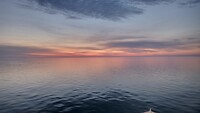 Zonsopkomst Noordzee