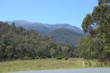 uitzicht op de Snowy Mountains