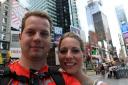 Samen op Time Square