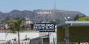 Uitzicht op de welbekende Hollywood SIGN