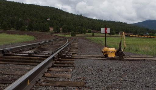 Grand Canyon Railroad track