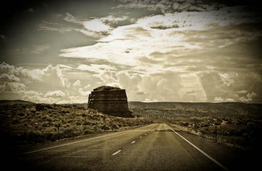 Op weg naar Kanab vanaf Page (Glen Canyon)