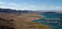 Uitzicht op Lake Mead bij Las Vegas