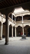 Salamanca, binnenplaats Casa de las Conchas
