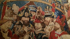 15 e eeuws wandtapijt museum Zamora, detail