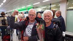 Ontvangst op Schiphol