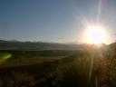 Avondzon over Arragon