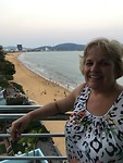 Zeezicht in hotel Qui Nhon