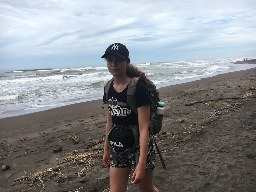 stukje over het schildpadden strand, tijdens onze stadstour!