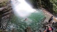 Hike naar de waterval