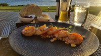 Spicy Garlic Prawns