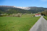 Zicht op de Jura