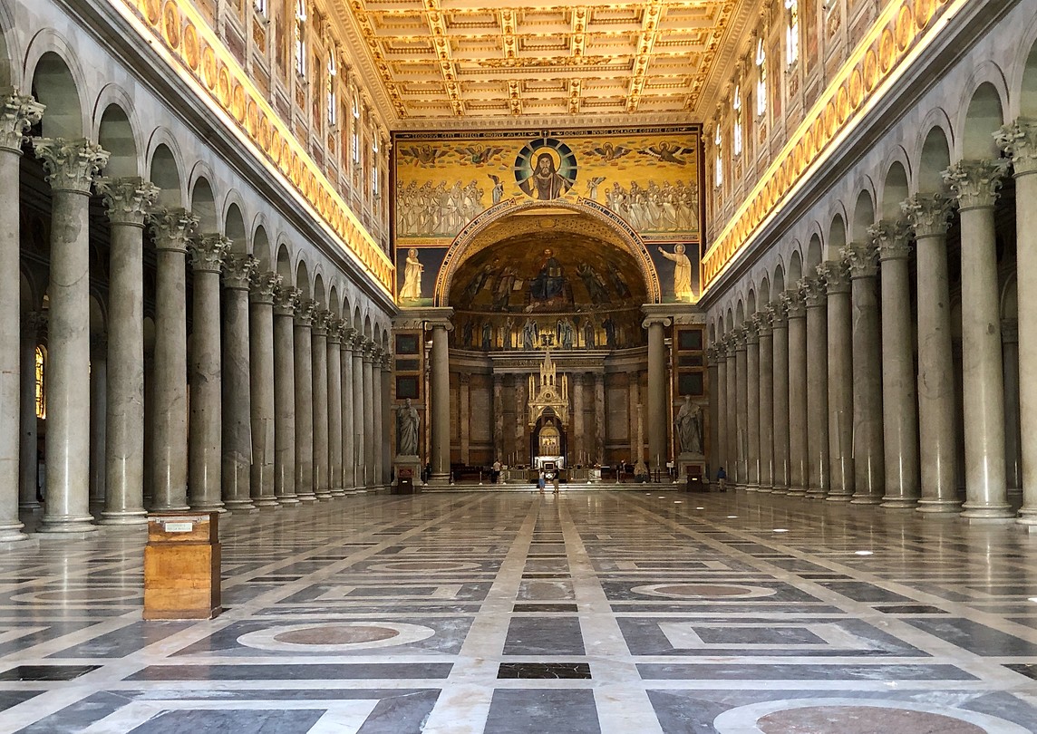 Sint-Paulus buiten de Muren | Foto | Jan van der Kruk's reisblog