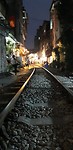 Hanoi train street