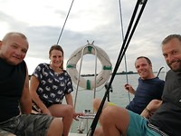 Sailing on the lake