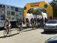 Start van de eerste groep van 15