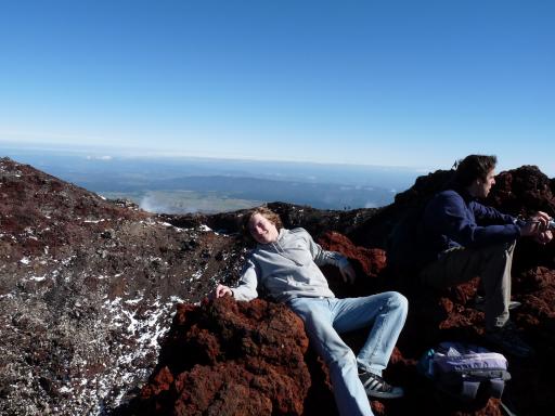 Ik op Mount Doom