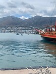 Chersonissos gezien vanaf de andere kant van de stad