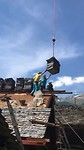 Helikopter met Zwitserse dakpannen