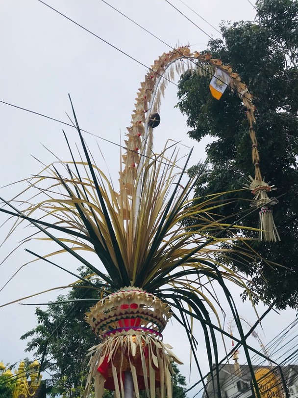 Een Penjor Foto Jelma van der Werff’s reisblog