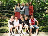 Koen met z'n dames op pad