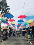 In Tebanan bij de Tanah Lot met Nova