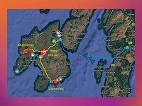 map of Islay