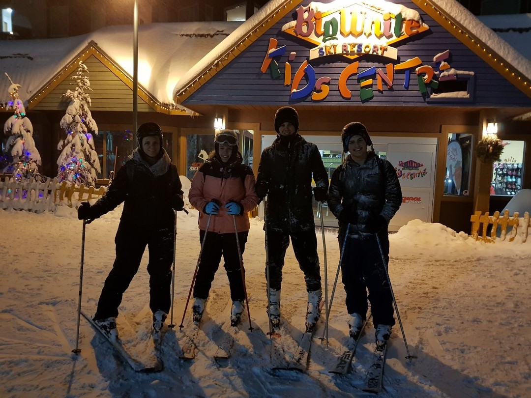 Nightskiing Big White Foto Jennifer Bolink’s reisblog