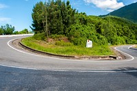 Haarspeldbochten onderweg