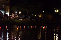 Gelukswensen in het water