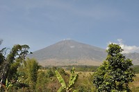 Rinjani die me s ochtends nog toelacht