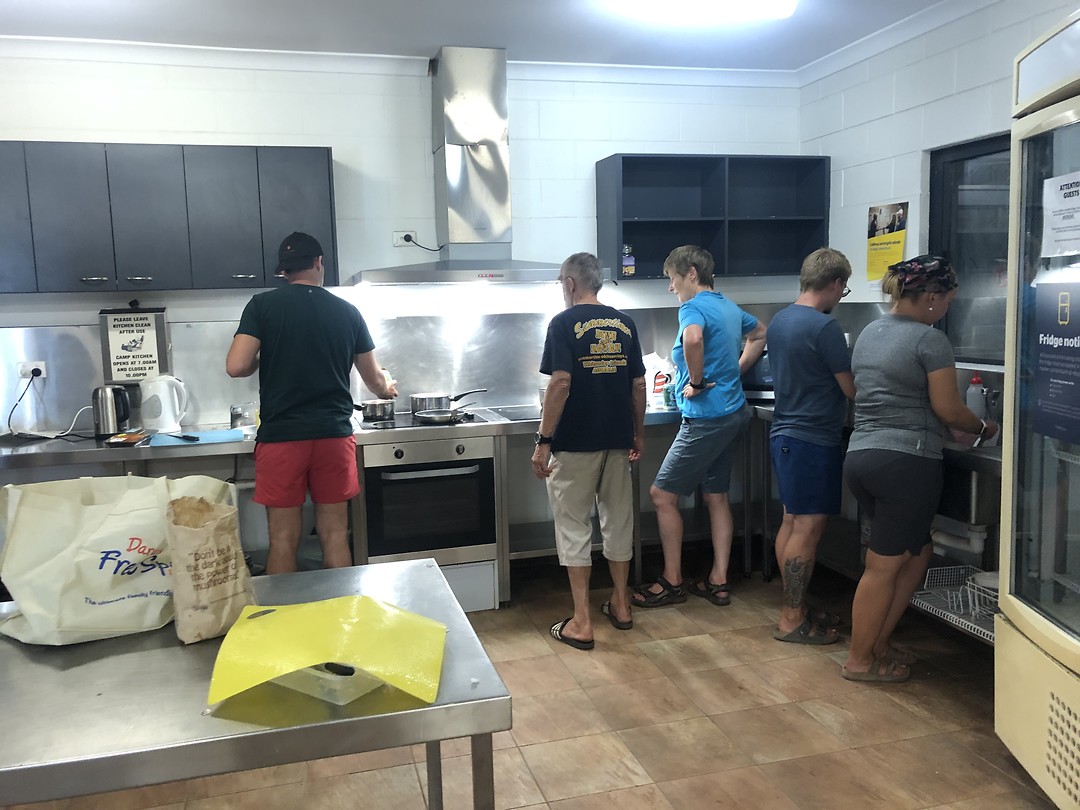 Koken in de campkitchen