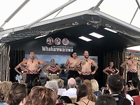 Live performance van de HAKA