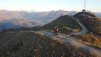 Wat een view bovenop de berg