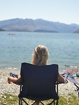 Chilling at the lake...
